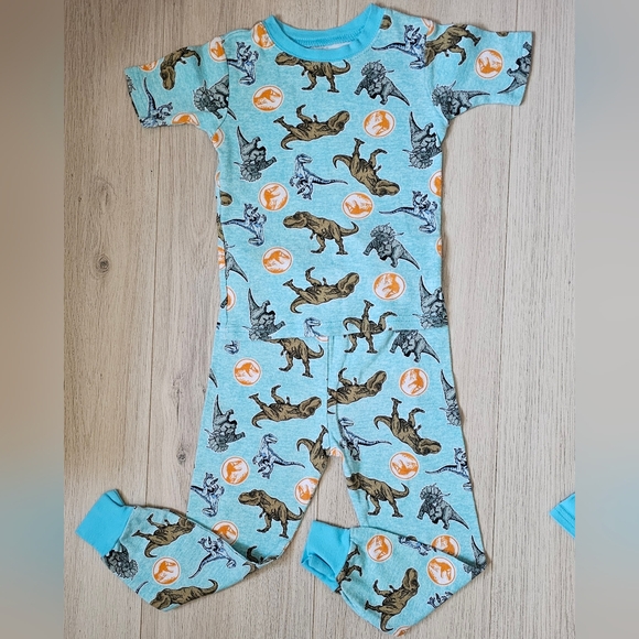 Jurassic World Toddler Boy 4-Piece Pajama Mix & Match Set - Picture 3 of 6